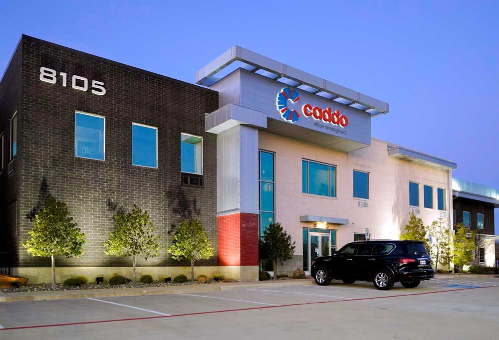 Exterior view of Caddo Office Reimagined, Plano location